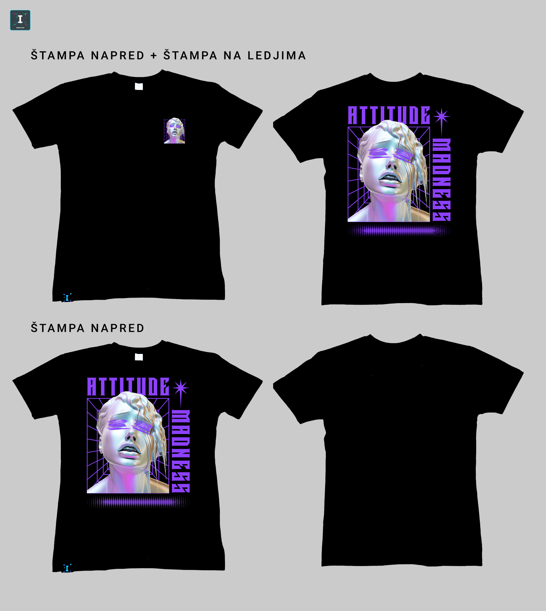 Attitude Madness - Majica - Slika 2