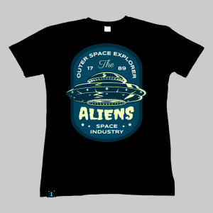 Aliens Outer Space Explorer - Majica
