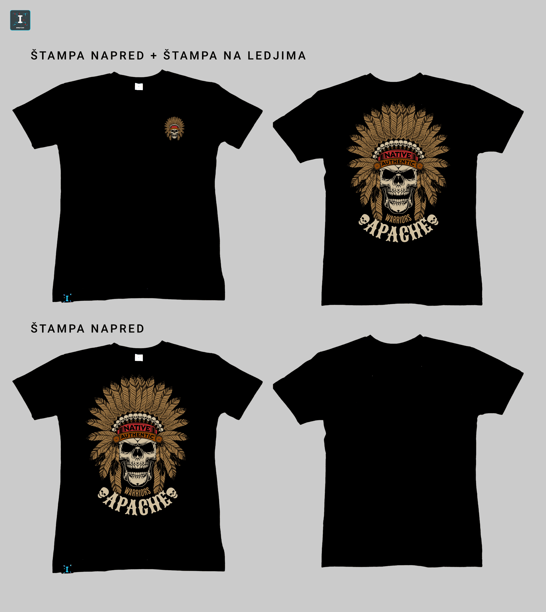Apache Warriors - Majica - Slika 2