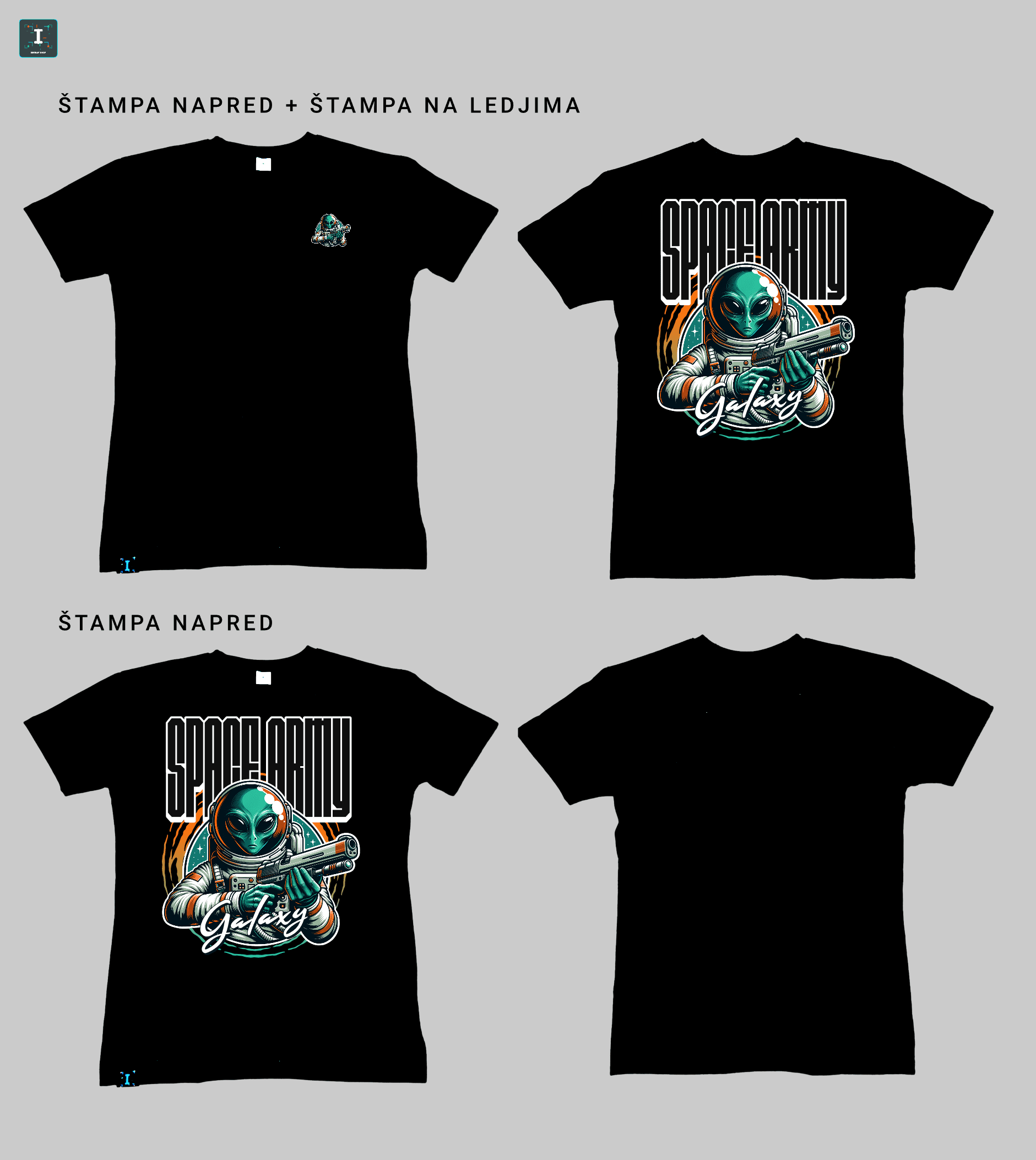 Space Army Galaxy - Majica - Slika 2